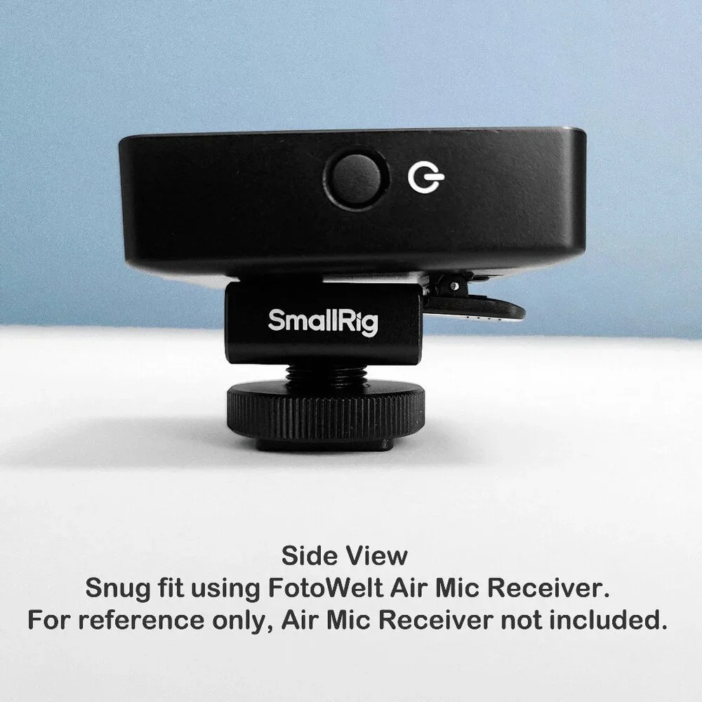SmallRig 4822 ~ Wireless Mic Support with Cold Shoe Mount ~ BRAND NEW